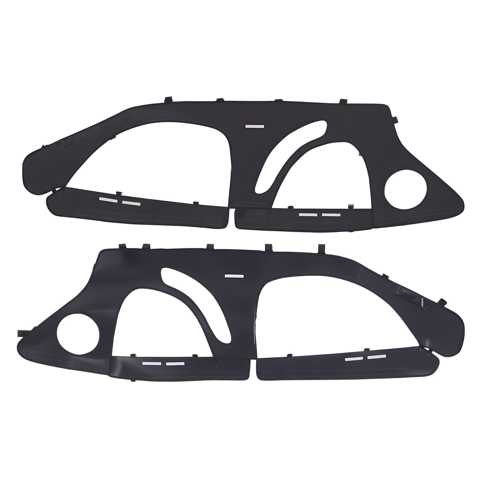 Upper Door Enclosure Set For Polaris Rzr Pro And Turbo Models_voghion.com